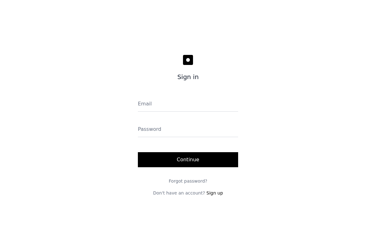 Minimal Login