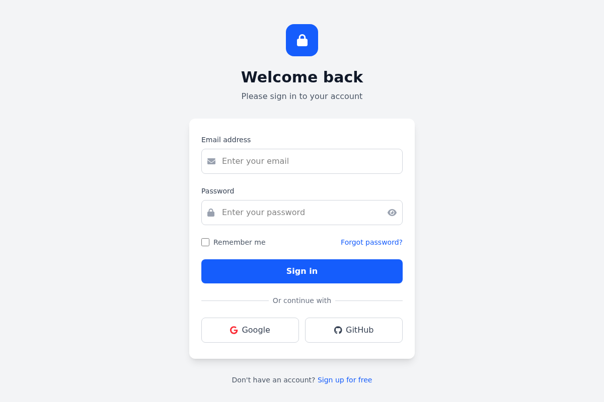 Classic Login